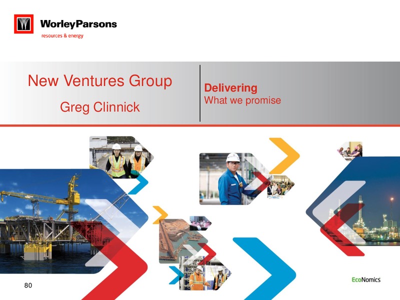 SYDNEY INVESTOR DAY – WorleyParsons Limited – slide 80