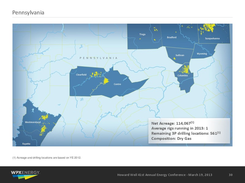 Howard Weil 41st Annual Energy Conference – WPX Energy, Inc. – slide 28