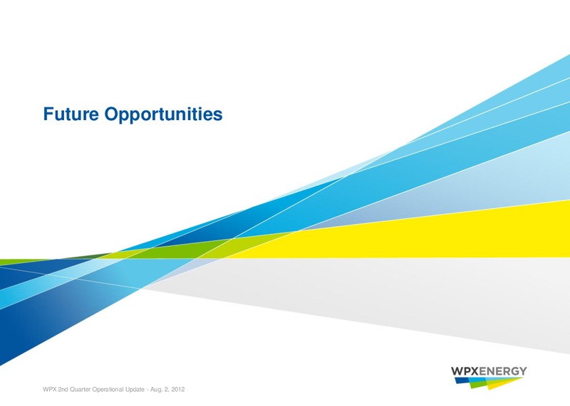 2nd Quarter 2012 Operational Update – WPX Energy, Inc. – slide 17
