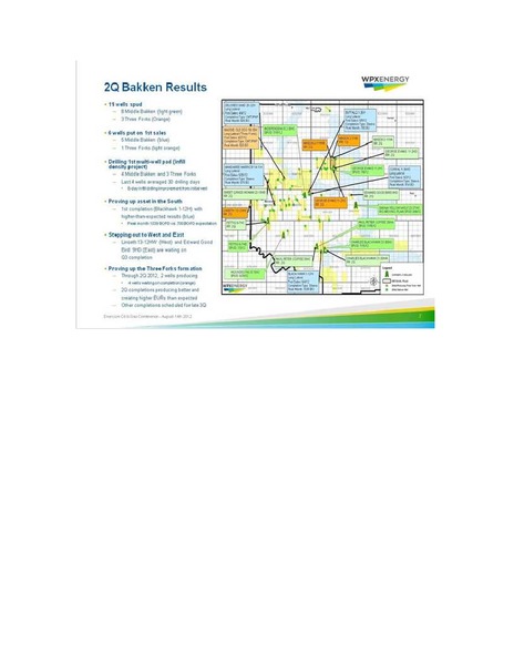 ENERCOM OIL GAS CONFERENCE – WPX Energy, Inc. – slide 7