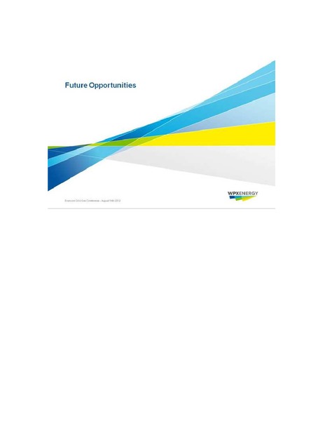 ENERCOM OIL GAS CONFERENCE – WPX Energy, Inc. – slide 19