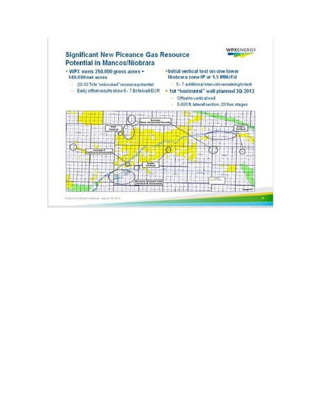 ENERCOM OIL GAS CONFERENCE – WPX Energy, Inc. – slide 20