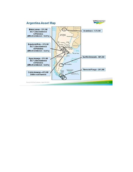ENERCOM OIL GAS CONFERENCE – WPX Energy, Inc. – slide 41