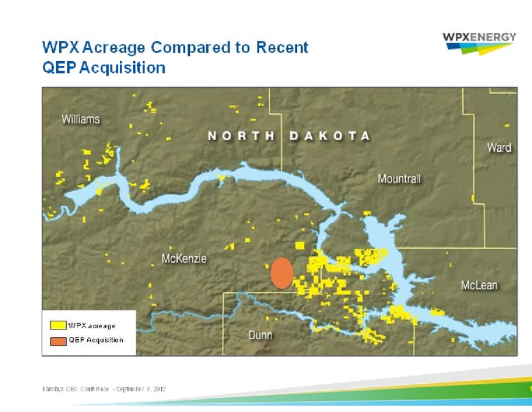 Barclays Capital CEO Energy Power Conference – WPX Energy, Inc. – slide 12