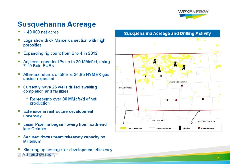 Spin Off Roadshow Presentation – WPX Energy, Inc. – slide 23