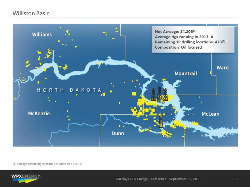 Barclays CEO Investor Conference – WPX Energy, Inc. – slide 32