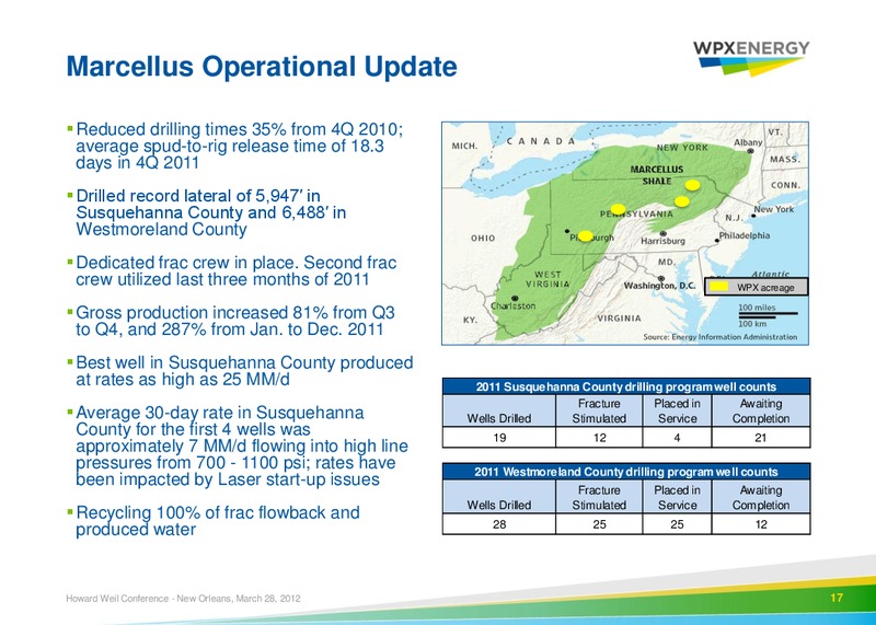 Howard Weil 40th Annual Energy Conference – WPX Energy, Inc. – slide 15