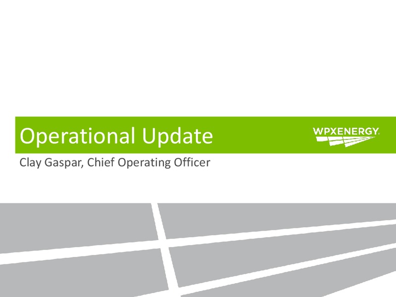 Q2 2016 Investor Update – WPX Energy, Inc. – slide 5