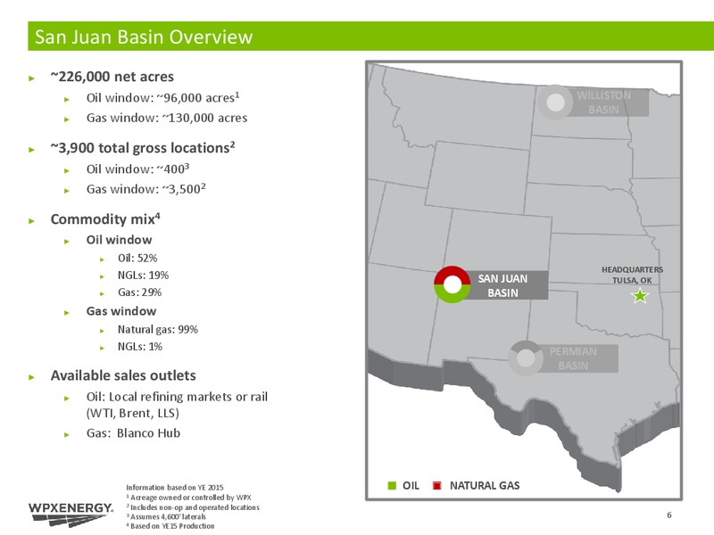 Barclays CEO Energy Power Conference – WPX Energy, Inc. – slide 6