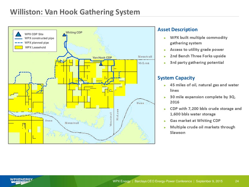 Barclays CEO Energy and Power Conference – WPX Energy, Inc. – slide 24