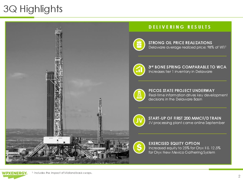 Capital One Securities 13th Annual Energy Conference – WPX Energy, Inc. – slide 2