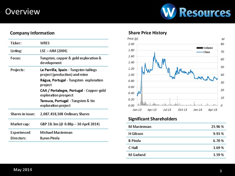 INVESTOR PRESENTATION – Wresources Llc – slide 2