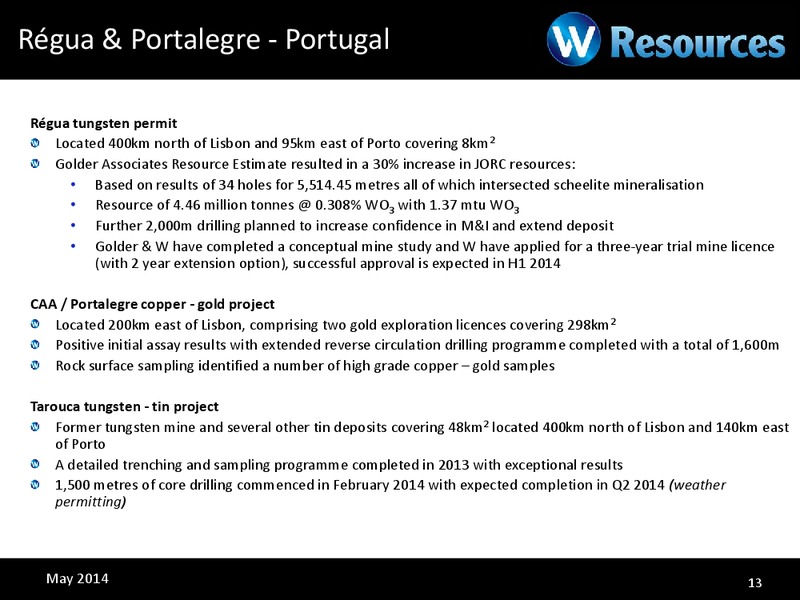 INVESTOR PRESENTATION – Wresources Llc – slide 12