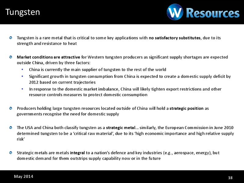 INVESTOR PRESENTATION – Wresources Llc – slide 17