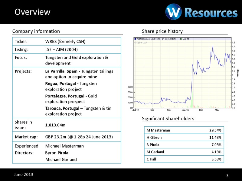 INVESTOR PRESENTATION – Wresources Llc – slide 2