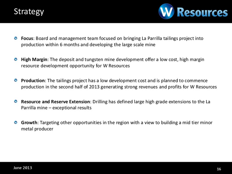 INVESTOR PRESENTATION – Wresources Llc – slide 15
