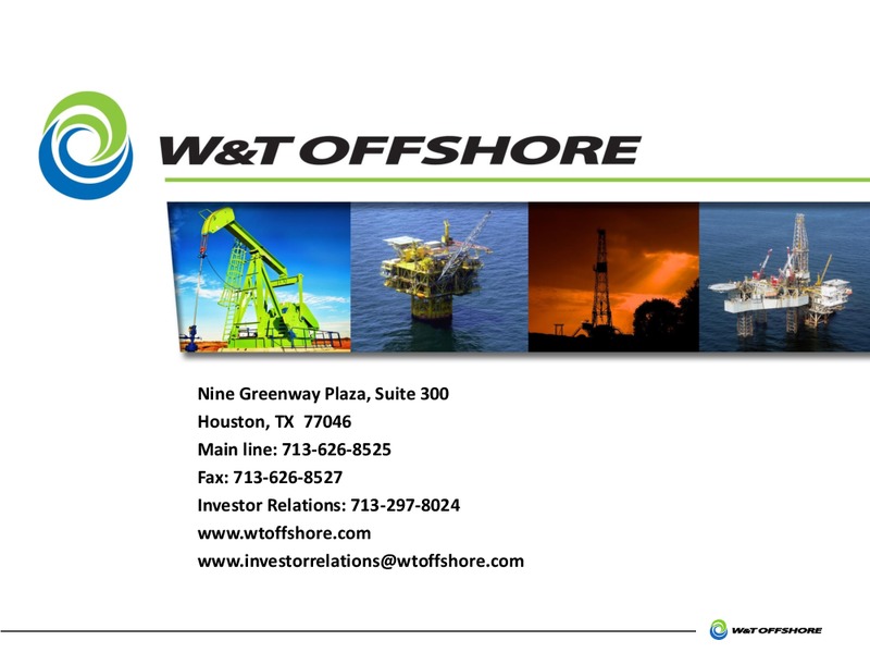 Howard Weil Energy Conference – W&T Offshore Inc. – slide 35