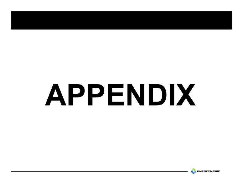 GHS 100 Energy Conference – W&T Offshore Inc. – slide 34