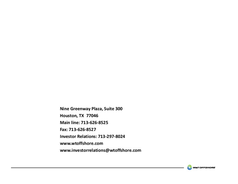 GHS 100 Energy Conference – W&T Offshore Inc. – slide 39