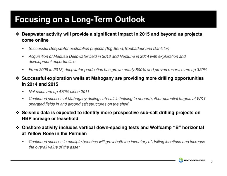 GHS 100 Energy Conference – W&T Offshore Inc. – slide 47