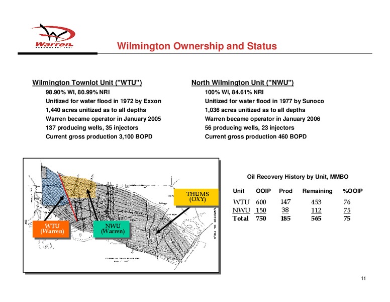 BMO Capital Markets Unconventional Resource Conference – Warren Resources Inc. – slide 10