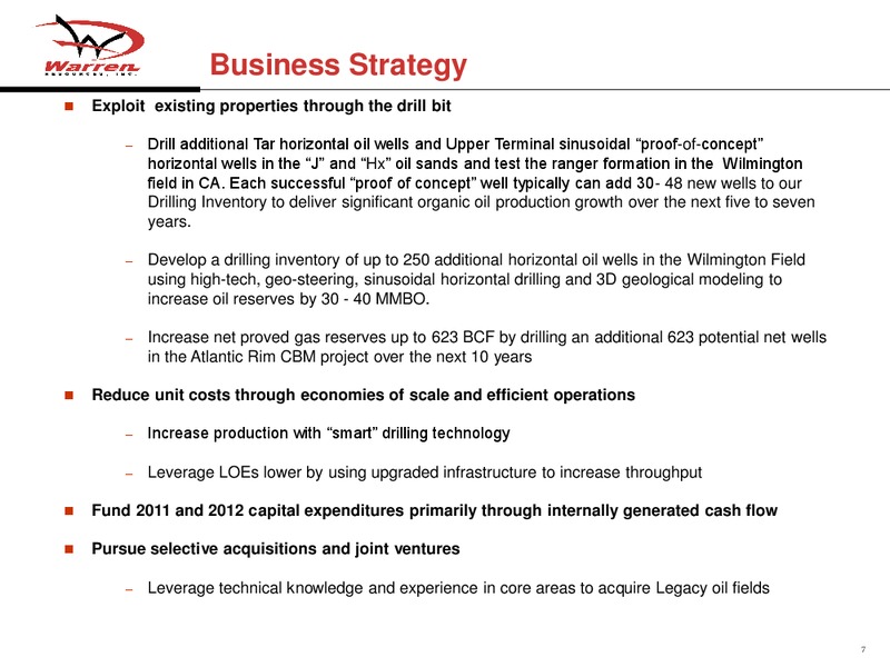 Global Hunter Securities Energy China Metals and Mining Conference – Warren Resources Inc. – slide 6