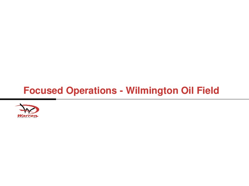 Global Hunter Securities Energy China Metals and Mining Conference – Warren Resources Inc. – slide 8