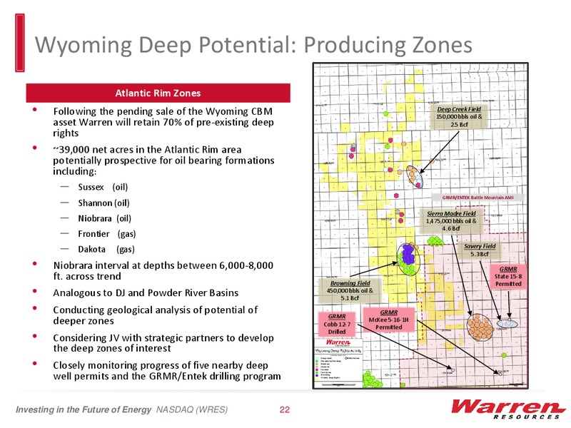 Enercoms The Oil and Gas Conference – Warren Resources Inc. – slide 21