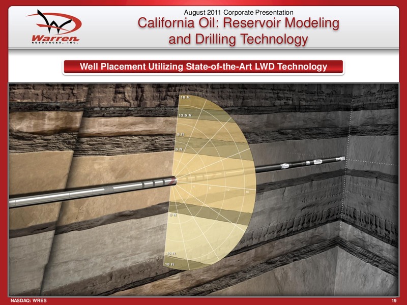 Deutsche  Bank 2011 Energy Conference – Warren Resources Inc. – slide 19