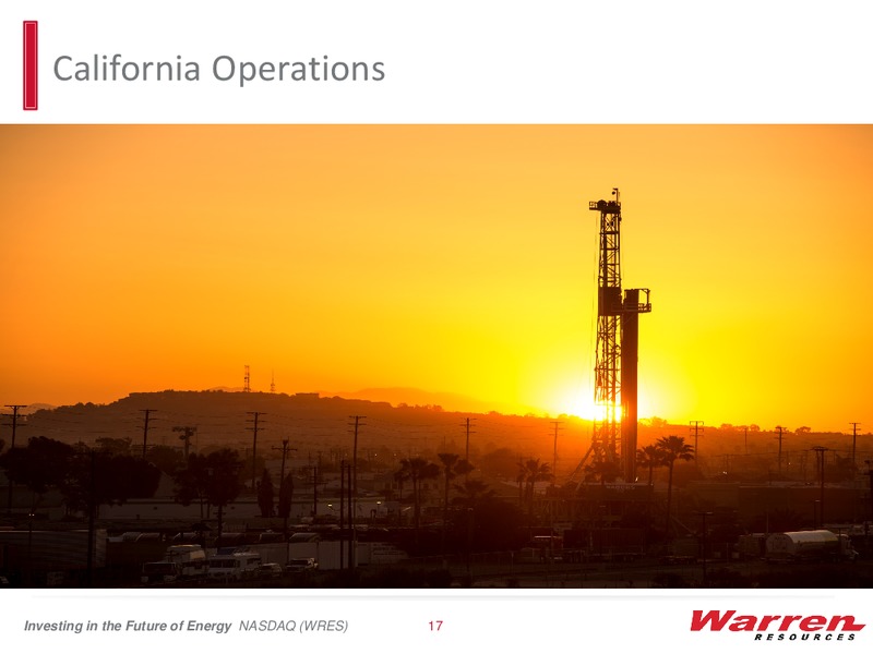IPAA OGIS Conference – Warren Resources Inc. – slide 16