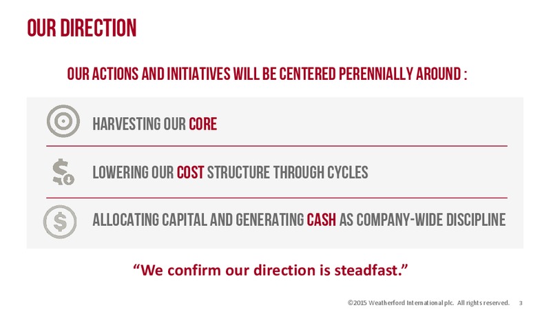 Cowen and Company Annual Energy Conference – Weatherford International Ltd. – slide 3
