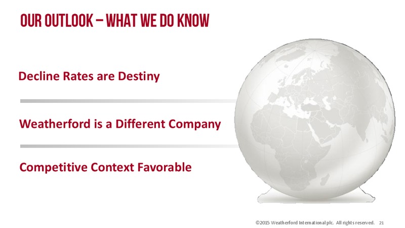 Cowen and Company Annual Energy Conference – Weatherford International Ltd. – slide 21