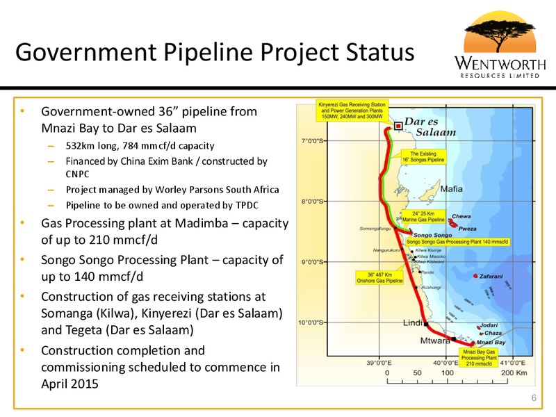March 2015 Corporate Presentation – Wentworth Resources Ltd – slide 7
