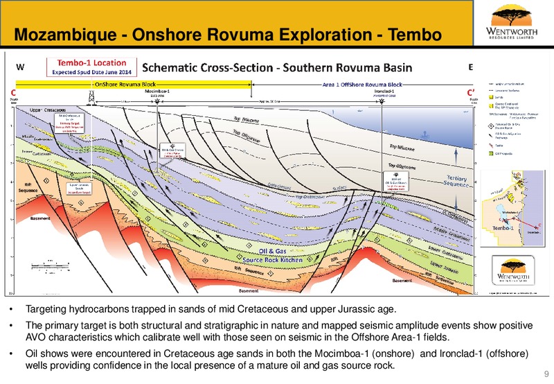 June 2014 Corporate Presentation – Wentworth Resources Ltd – slide 8