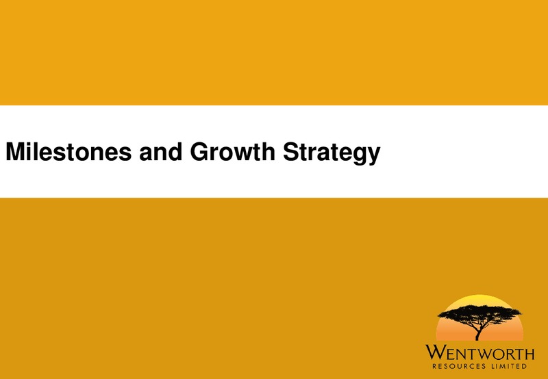 June 2014 Corporate Presentation – Wentworth Resources Ltd – slide 15