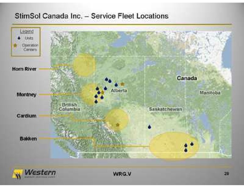 SEPTEMBER 2011 INVESTOR PRESENTATION – Western Energy Services Corp. – slide 29