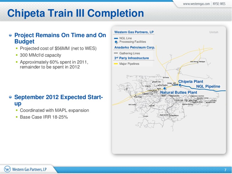 Q4 2011 Earnings Call – Western Gas Partners Lp – slide 6