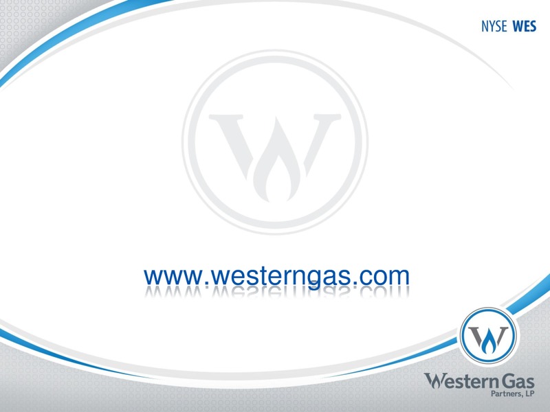 Q4 2011 Earnings Call – Western Gas Partners Lp – slide 10