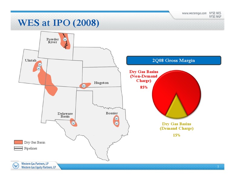 Barclays 2013 Investment Grade Energy Pipeline Conference – Western Gas Partners Lp – slide 4