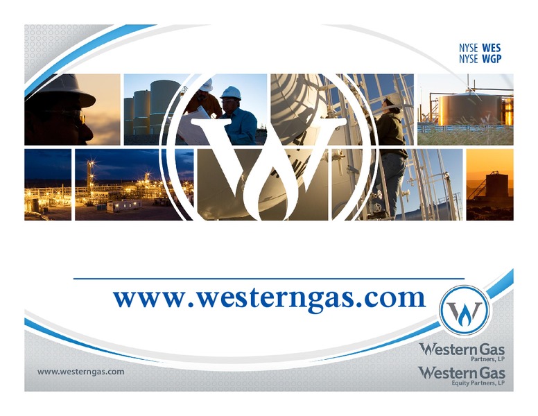 Barclays 2013 Investment Grade Energy Pipeline Conference – Western Gas Partners Lp – slide 15