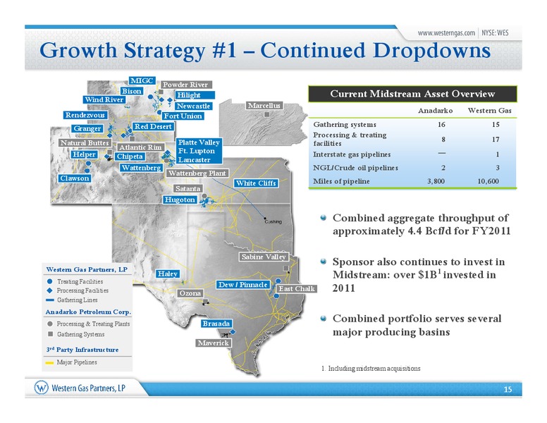 Global Hunter Securities 100 Energy Conference – Western Gas Partners Lp – slide 14