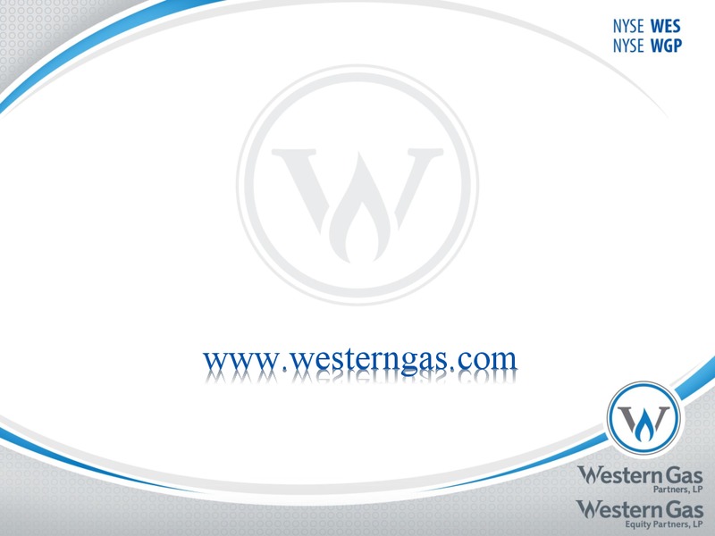 Q3 2013 Earnings Call – Western Gas Partners Lp – slide 6