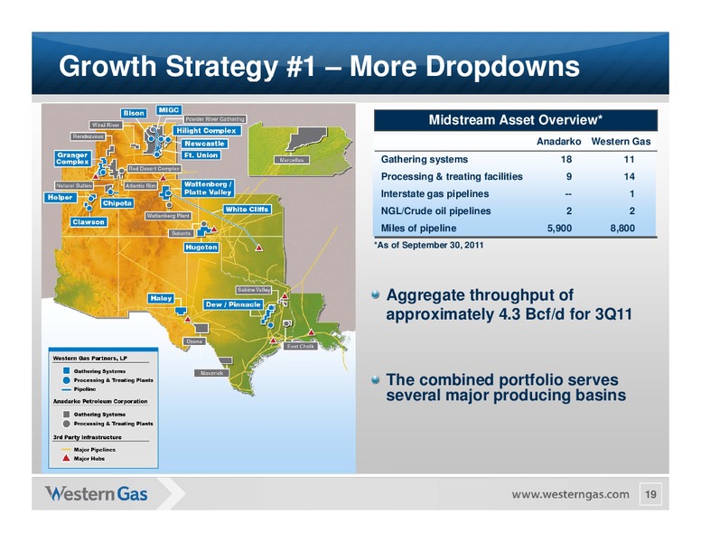 Wells Fargo Securities Energy Symposium – Western Gas Partners Lp – slide 18