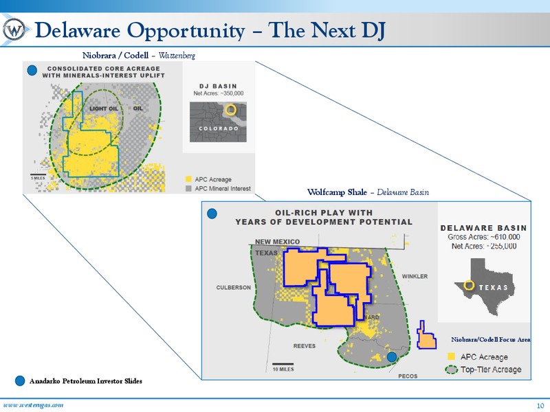 Barclays CEO Energy Conference – Western Gas Partners Lp – slide 9