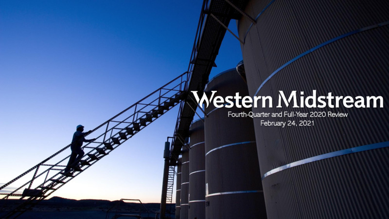Q4 and Full Year 2020 Review – Western Midstream Partners, LP – slide 1