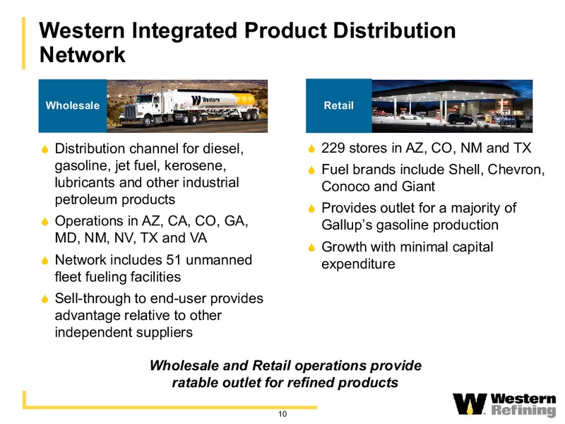 CITIBANK 2014 ICG MARKETS EQUITIES: GLOBAL ENERGY & UTILITIES CONFERENCE – Western Refining Logistics, Lp – slide 9