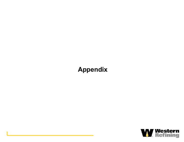 Q1 2015 EARNINGS REVIEW – Western Refining Logistics, Lp – slide 7