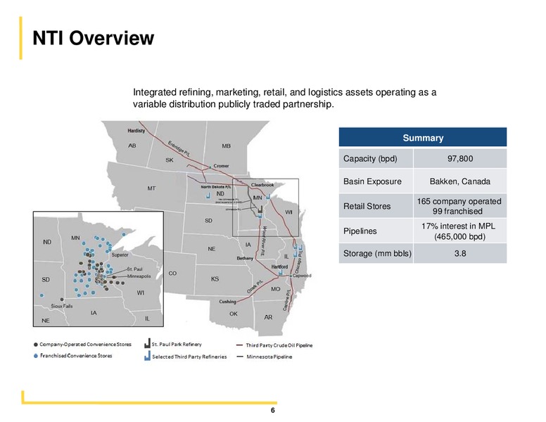 Deutsche Bank 23rd Annual Leveraged Finance Conference – Western Refining Logistics, Lp – slide 5