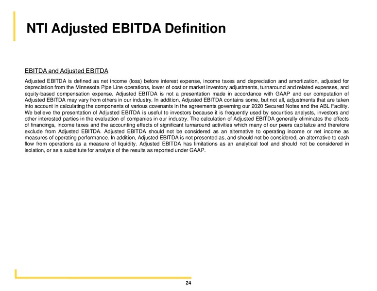 Deutsche Bank 23rd Annual Leveraged Finance Conference – Western Refining Logistics, Lp – slide 23