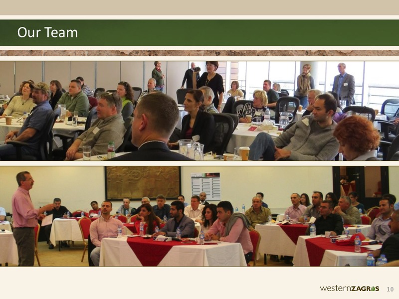 JUNE 2014 ANNUAL AND SPECIAL GENERAL MEETING – Western Zagros – slide 10